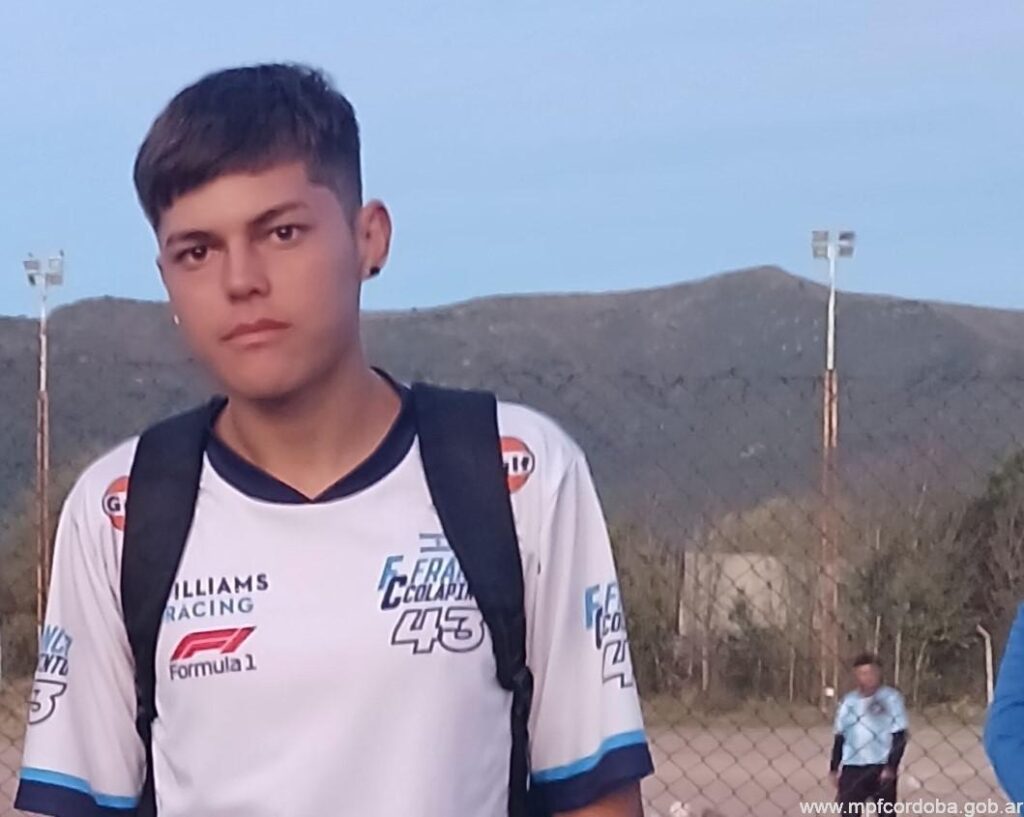 Buscan a un joven en Cosquín